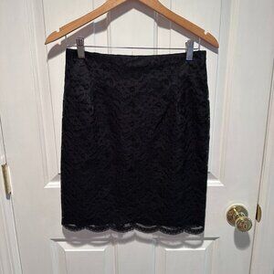 Younique Lace Black Skirt - Size Large